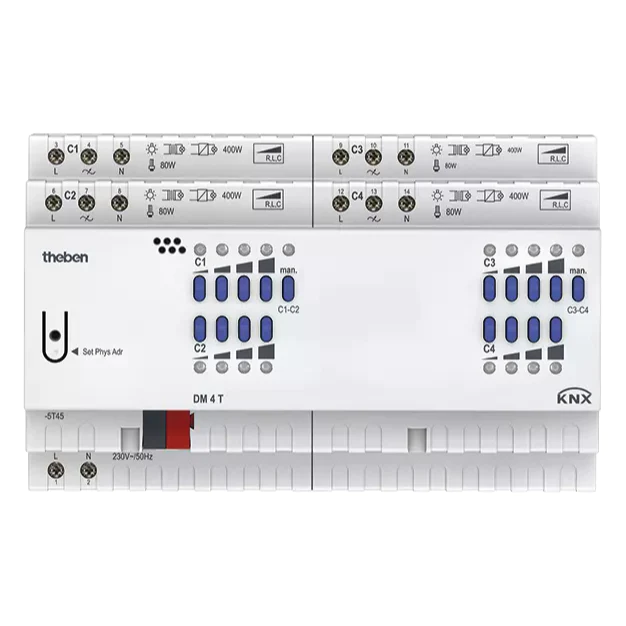 Theben DM 4 T KNX 2-канальный светорегулятор